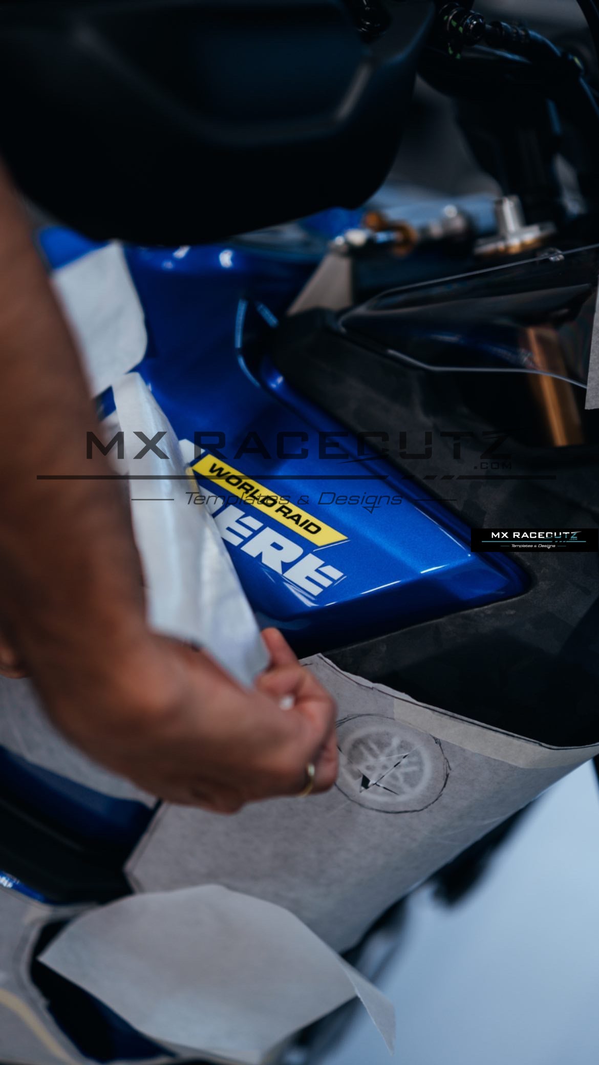 YAMAHA TENERE 700 WORLD RAID TEMPLATE