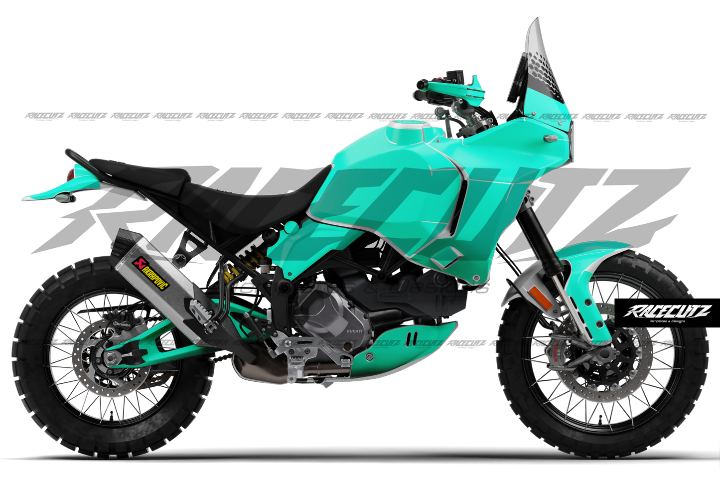 DUCATI DESERT X TEMPLATE