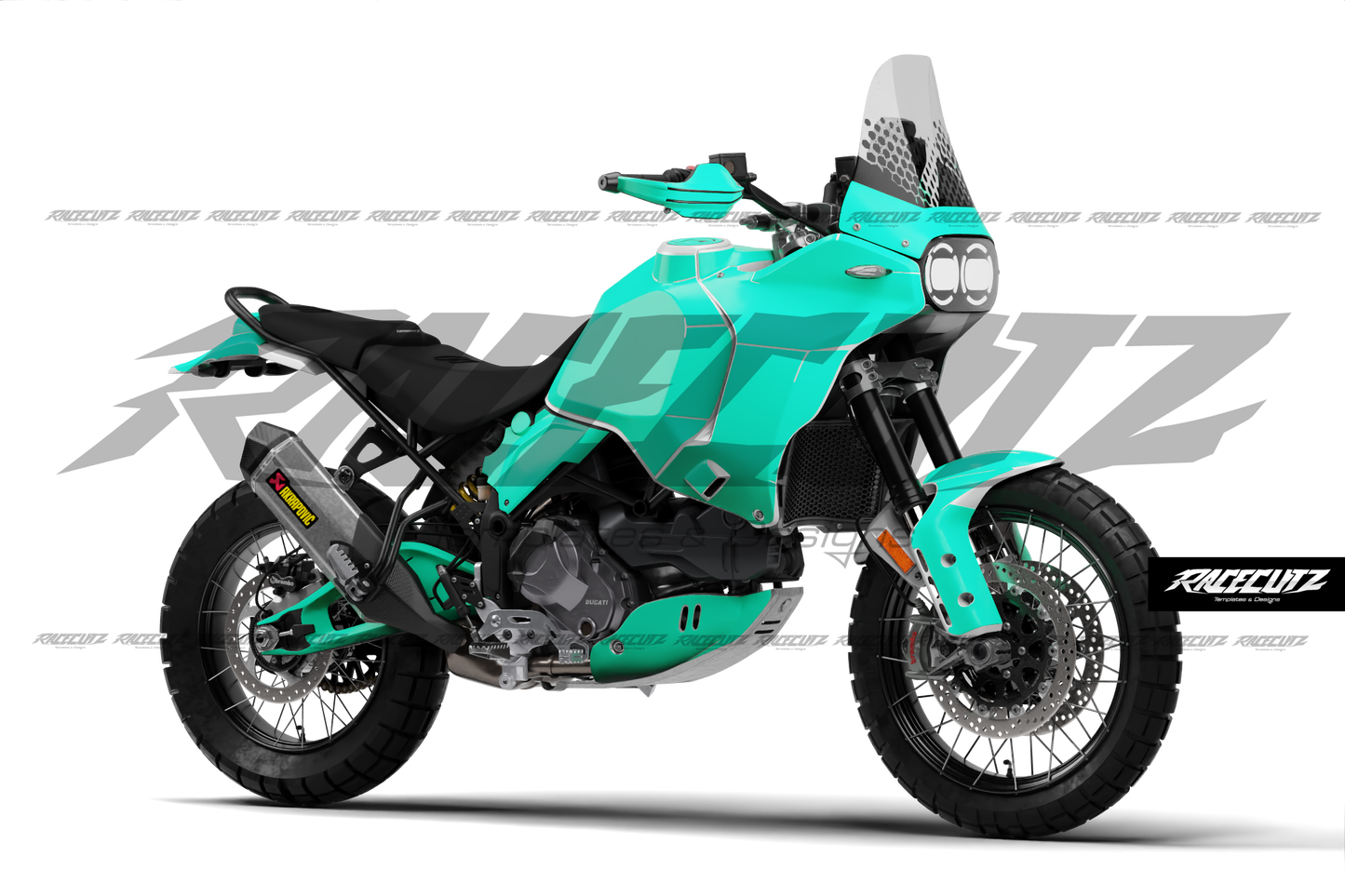 DUCATI DESERT X TEMPLATE
