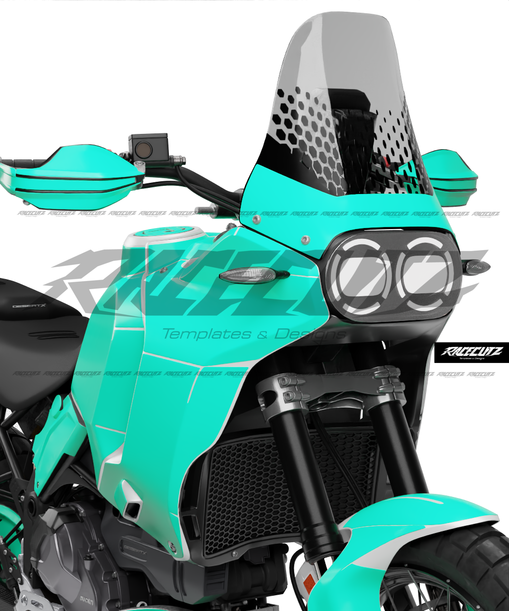 DUCATI DESERT X TEMPLATE