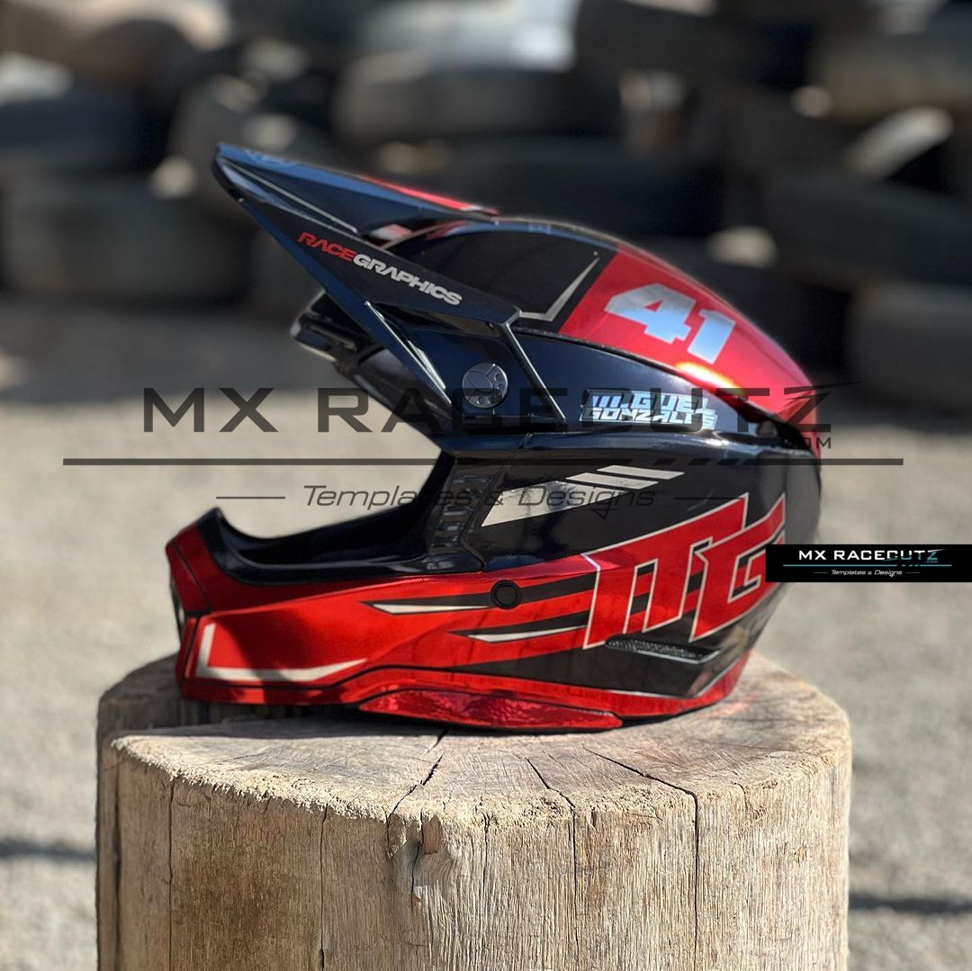 BELL MOTO 10 - SIZE MEDIUM & LARGE TEMPLATE