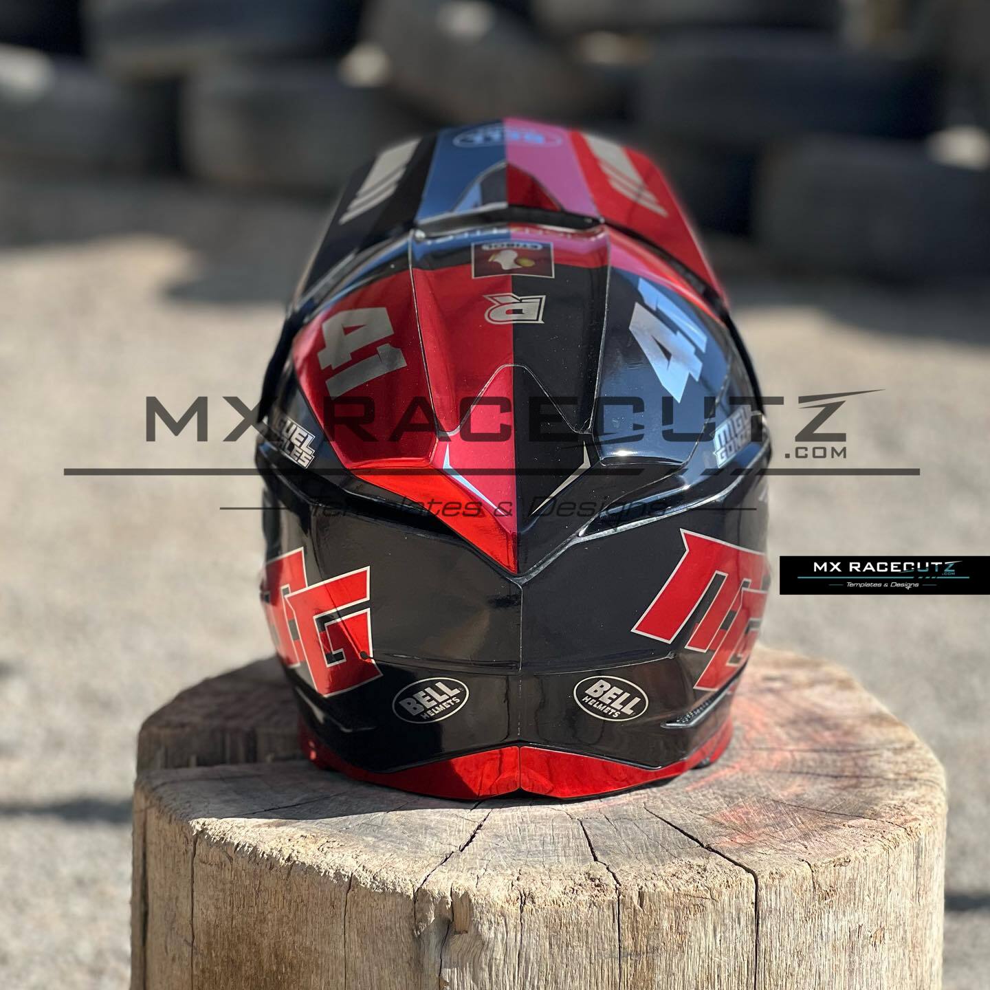 BELL MOTO 10 - SIZE MEDIUM & LARGE TEMPLATE