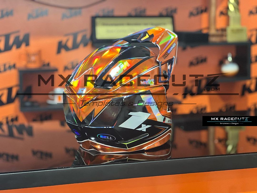 BELL MOTO 10 - SIZE XLARGE & XXLARGE TEMPLATE