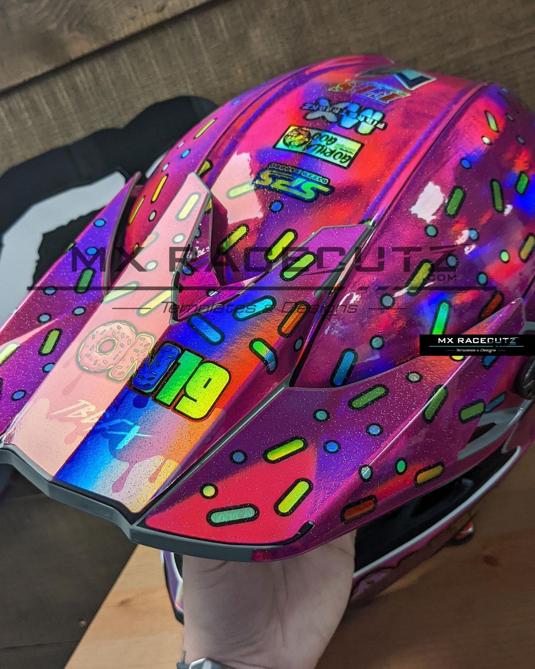 BELL MOTO 10 - SIZE XLARGE & XXLARGE TEMPLATE