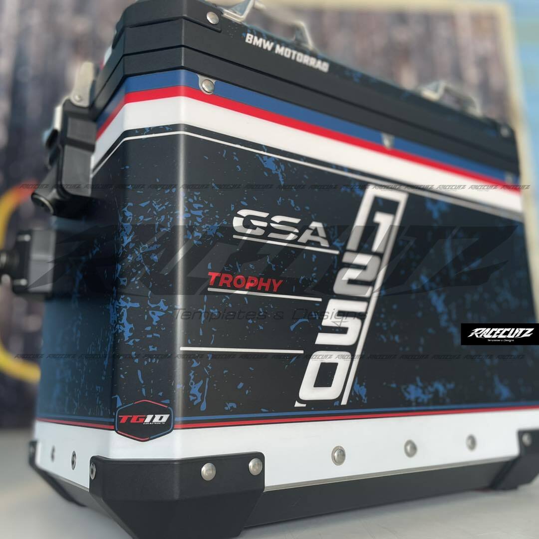 BMW F850GS 2018-2024 & F900GS 2024-2025 & R1200GS 2013-2018 & R1250 2019-2023 PANNIERS TEMPLATE