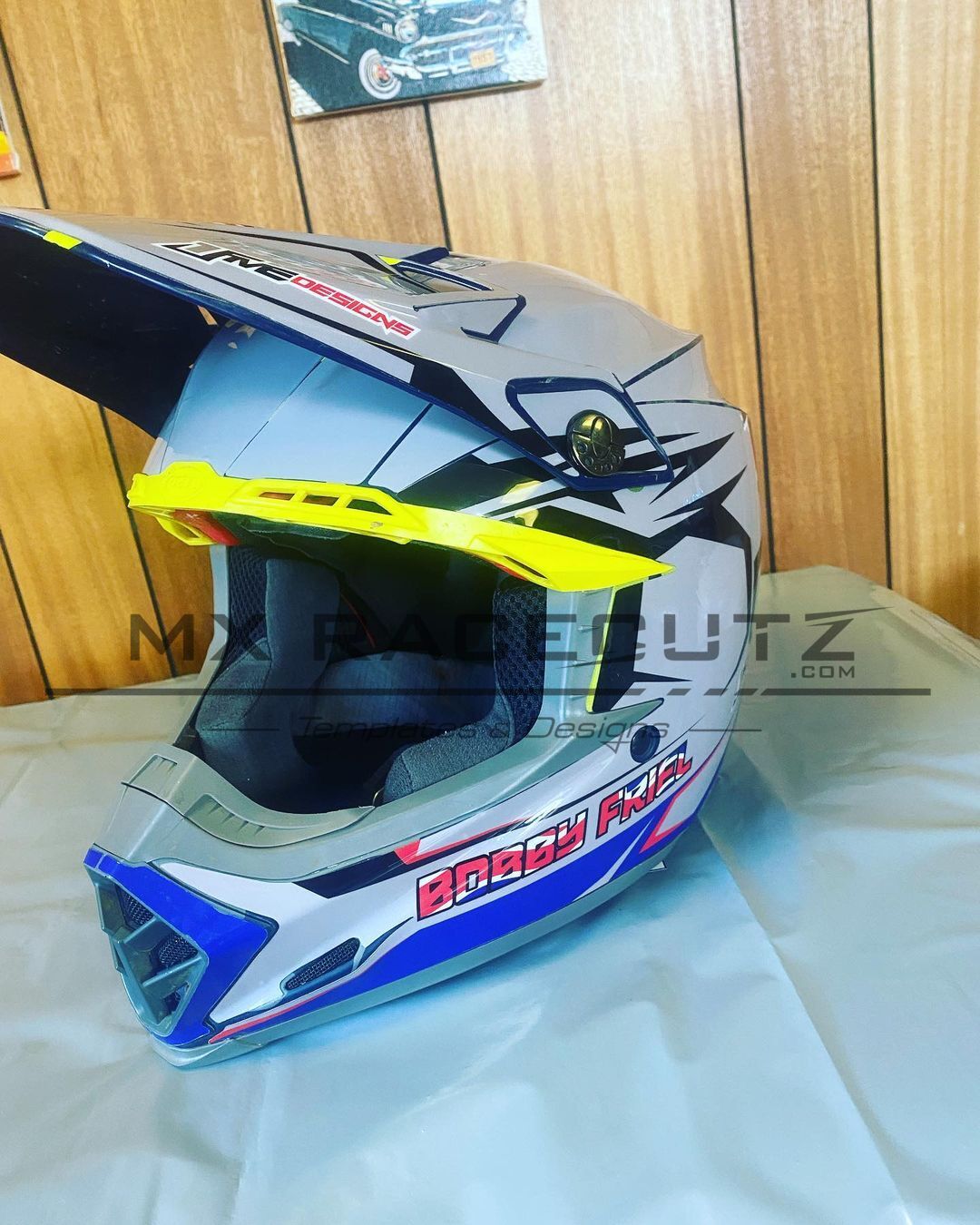 BELL MOTO 9 + FLEX - SIZE MEDIUM & LARGE TEMPLATE