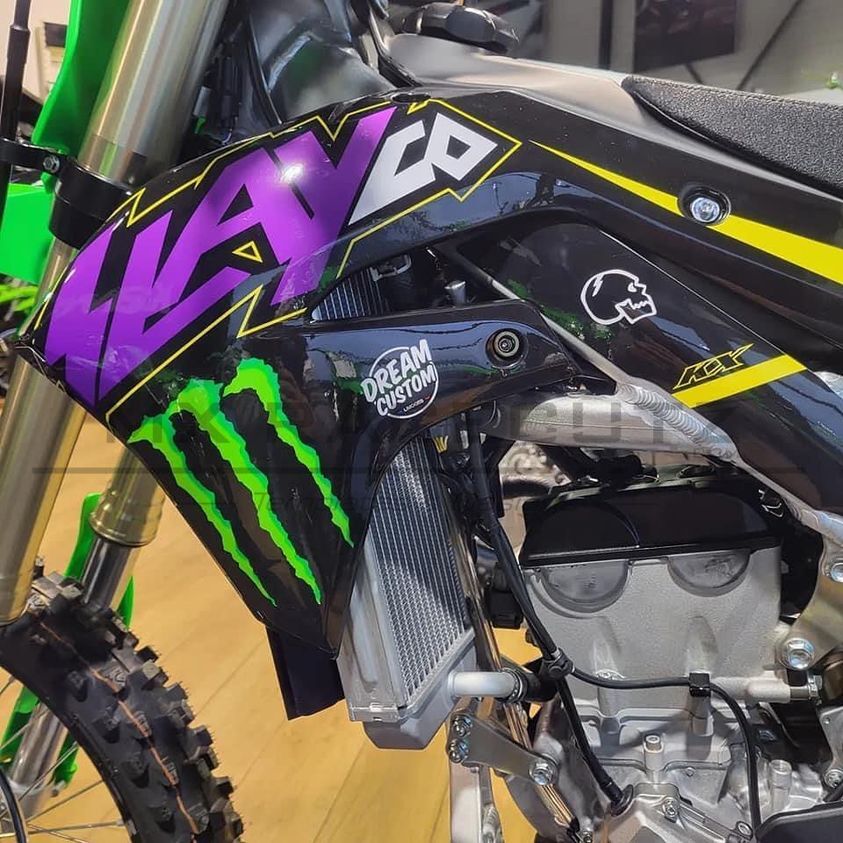 KAWASAKI KXF 250 2021-2024 & KXF 450 2019-2023 TEMPLATE