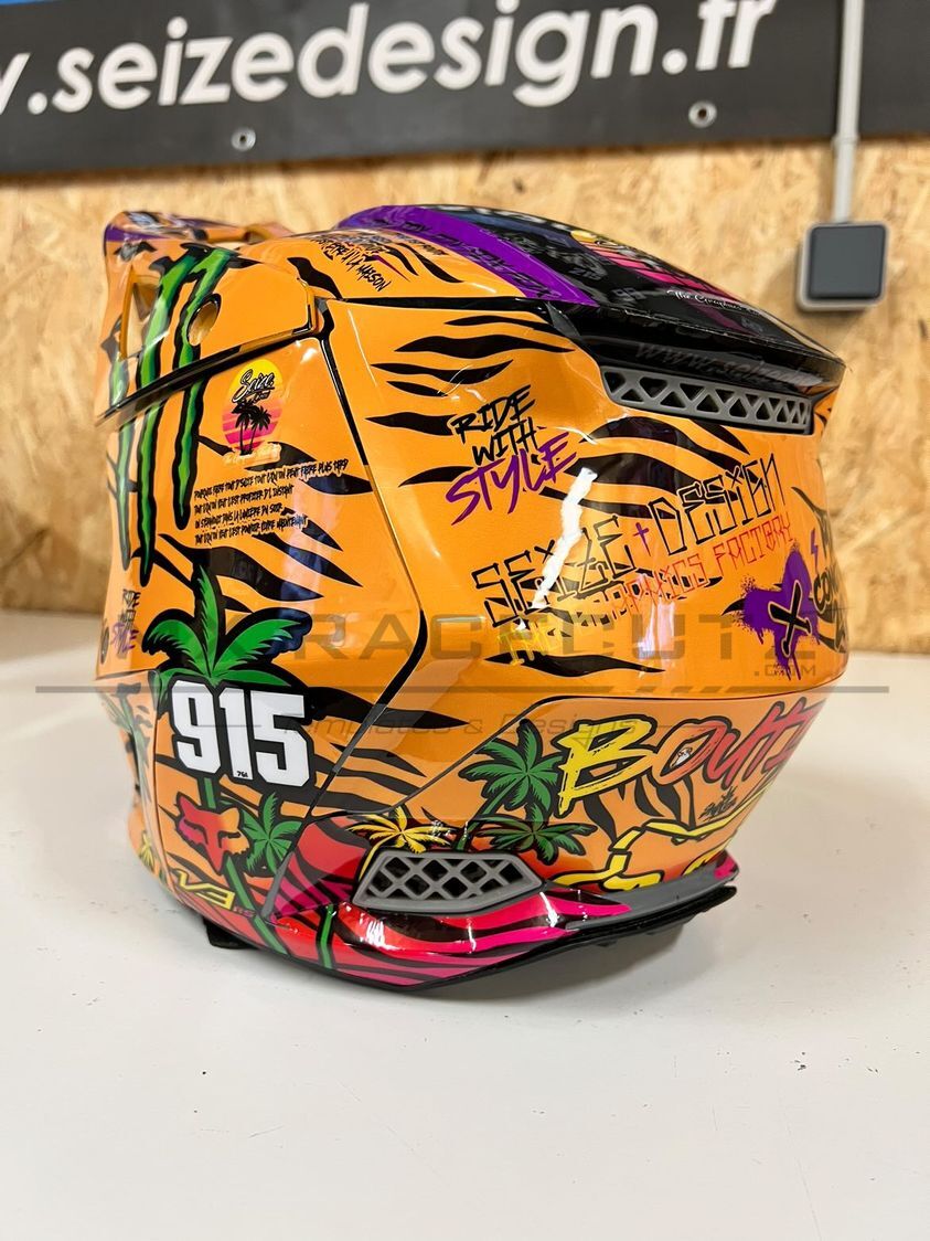 FOX V3-RS 2019-2023 - SIZE MEDIUM TEMPLATE