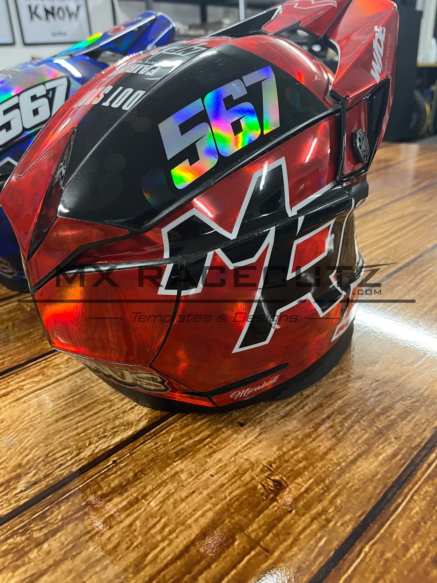 BELL MOTO 10 - SIZE XSMALL & SMALL TEMPLATES