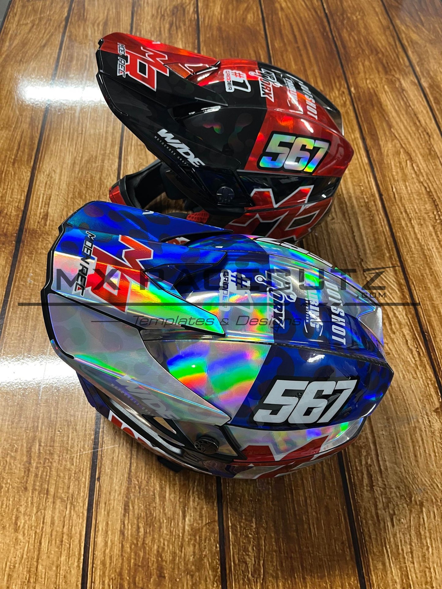 BELL MOTO 10 - SIZE XSMALL & SMALL TEMPLATES