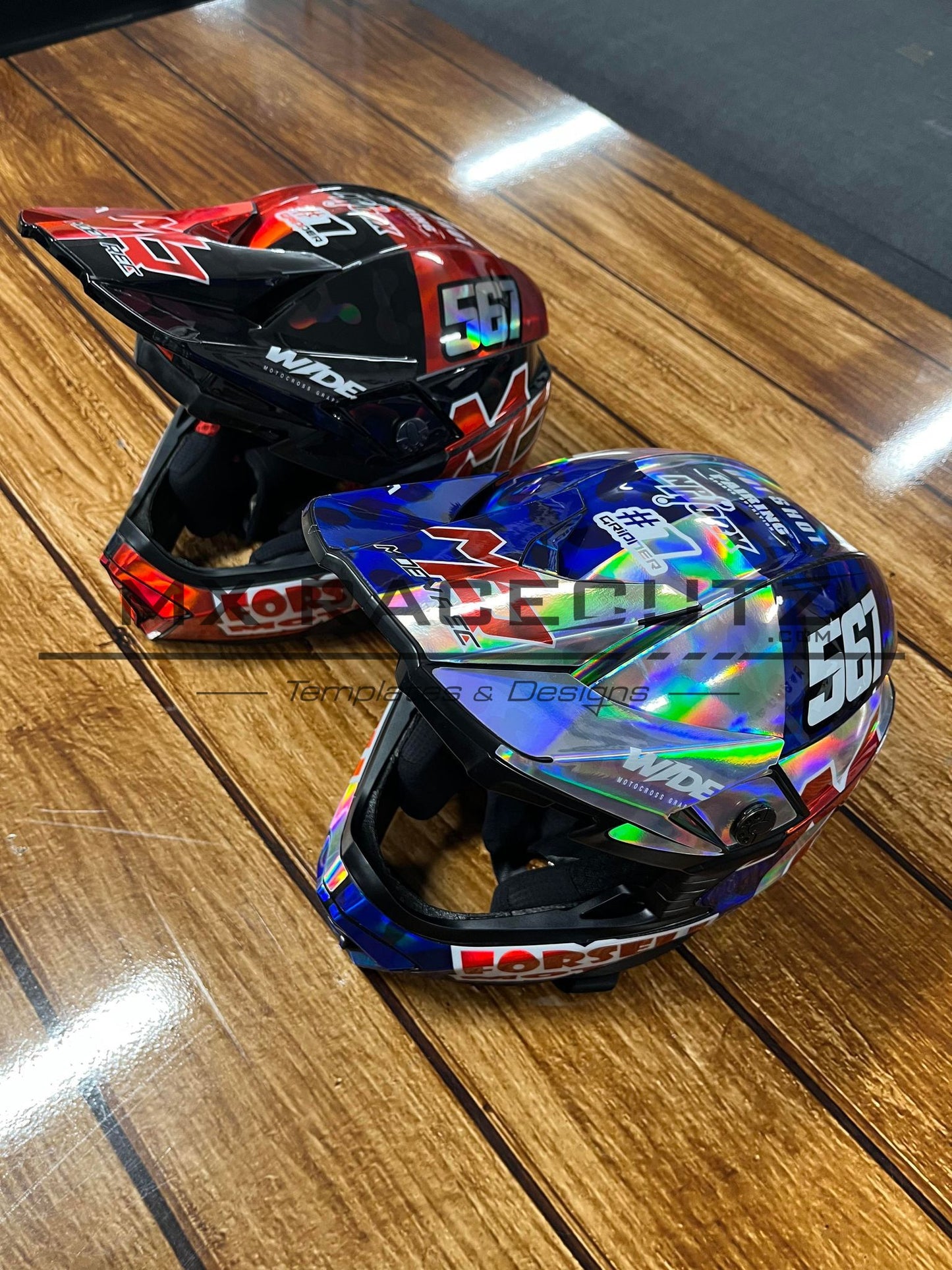 BELL MOTO 10 - SIZE XSMALL & SMALL TEMPLATES