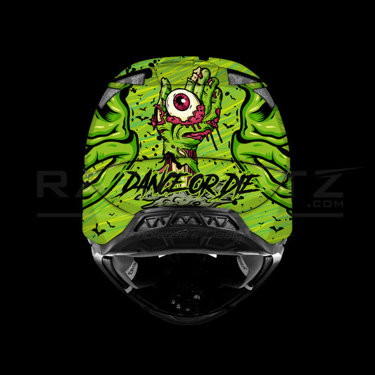 ALPINESTARS SM8+10 - BRAIN DEAD GREEN DESIGN MEDIUM