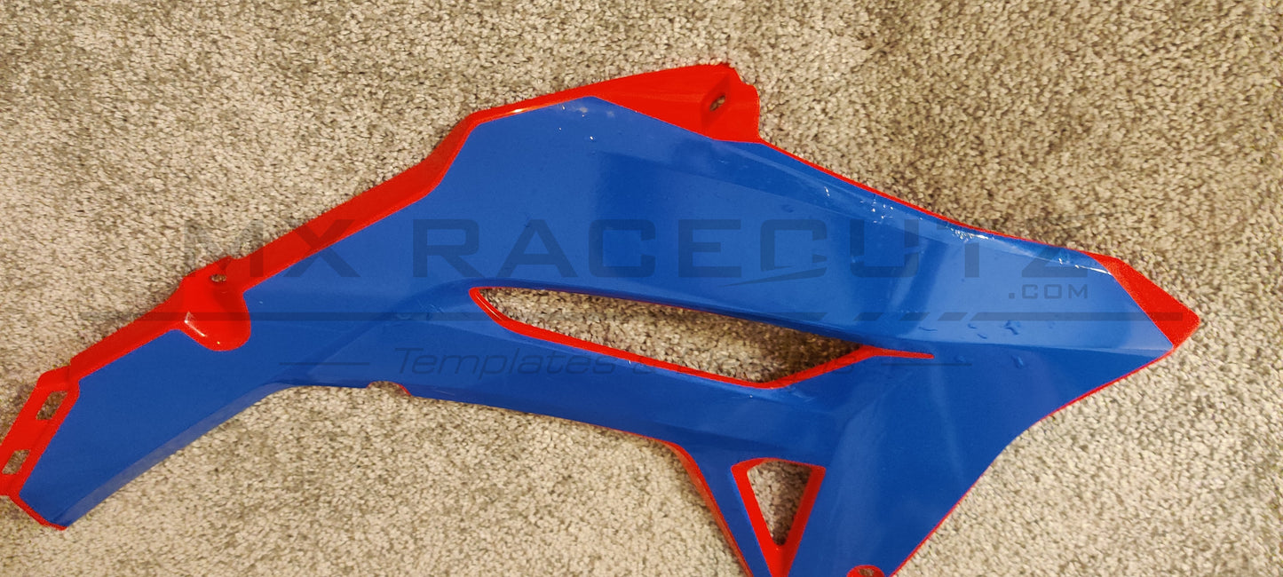 HONDA CRF 250 2022-2024 & CRF 450 2021-2024 TEMPLATE