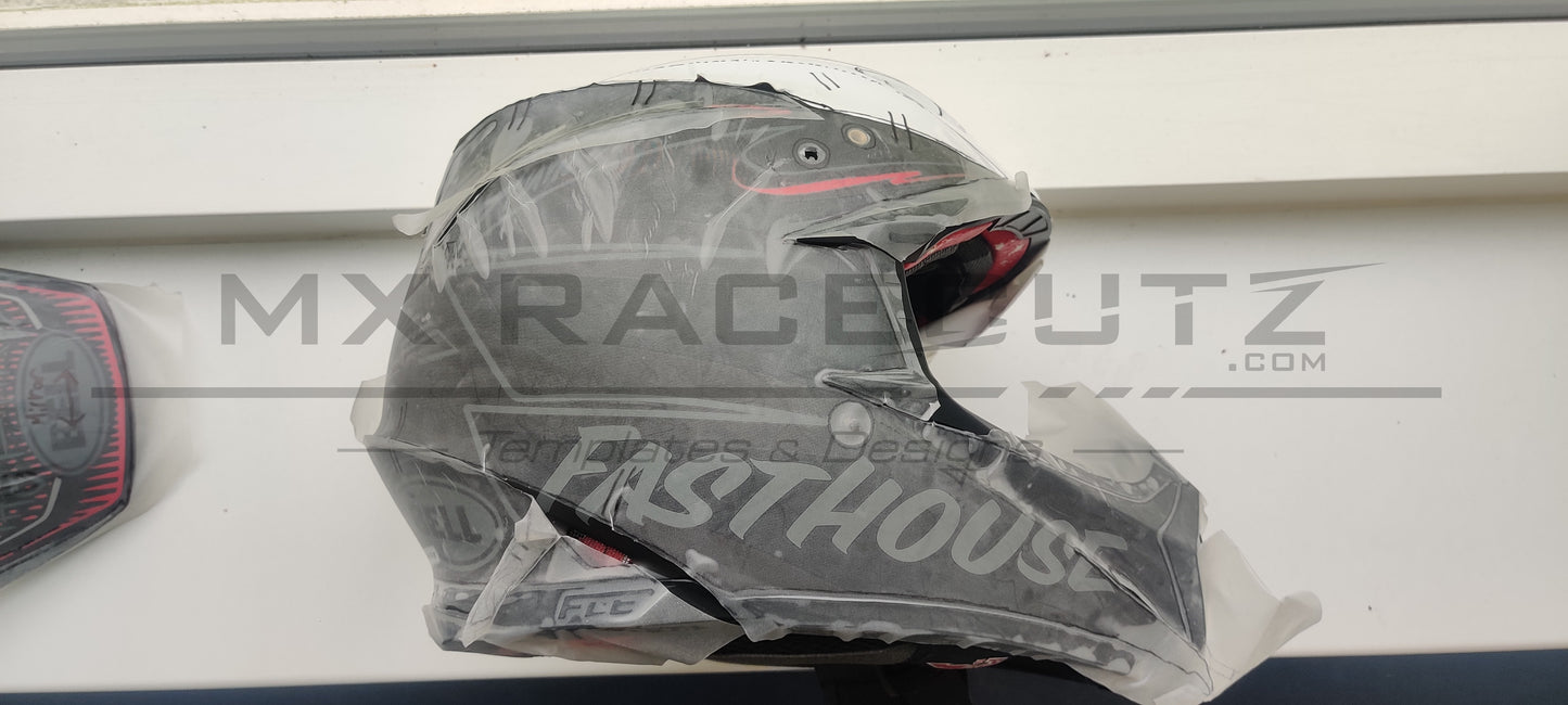 BELL MOTO 9 + FLEX - SIZE MEDIUM & LARGE TEMPLATE