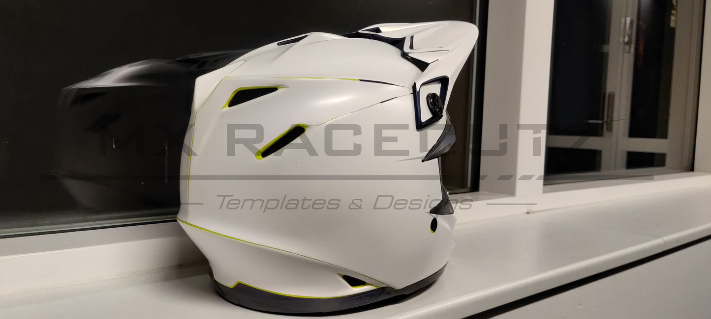 BELL MOTO 9 + FLEX - SIZE MEDIUM & LARGE TEMPLATE
