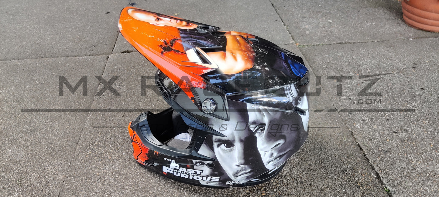 BELL MOTO 9 + FLEX - SIZE MEDIUM & LARGE TEMPLATE