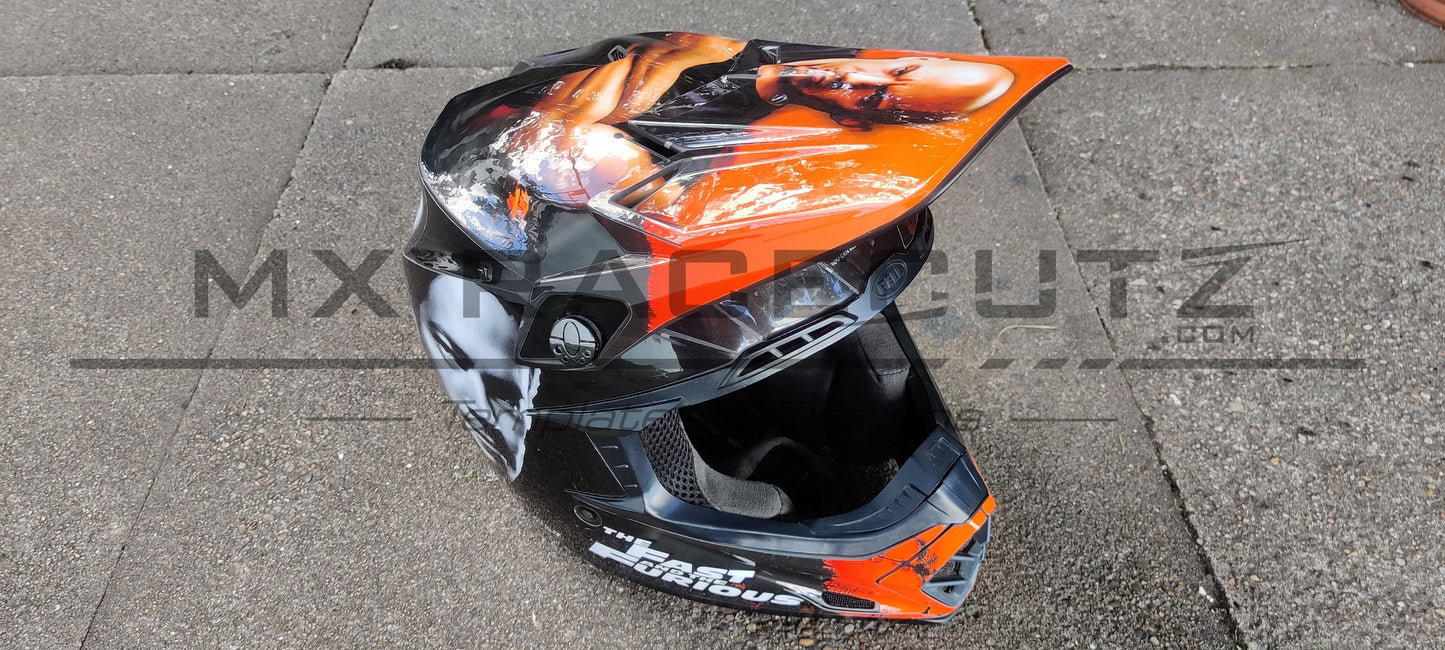 BELL MOTO 9 + FLEX - SIZE MEDIUM & LARGE TEMPLATE