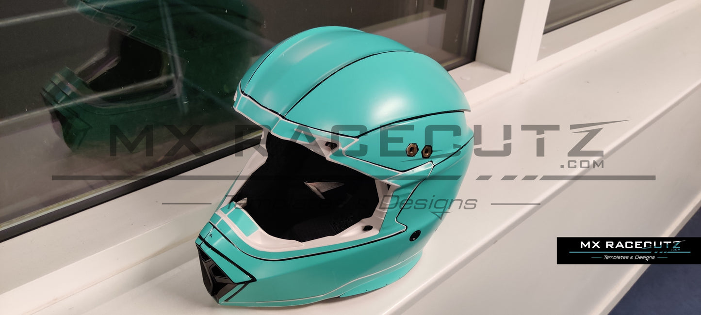 BELL MOTO 10 - SIZE XSMALL & SMALL TEMPLATES