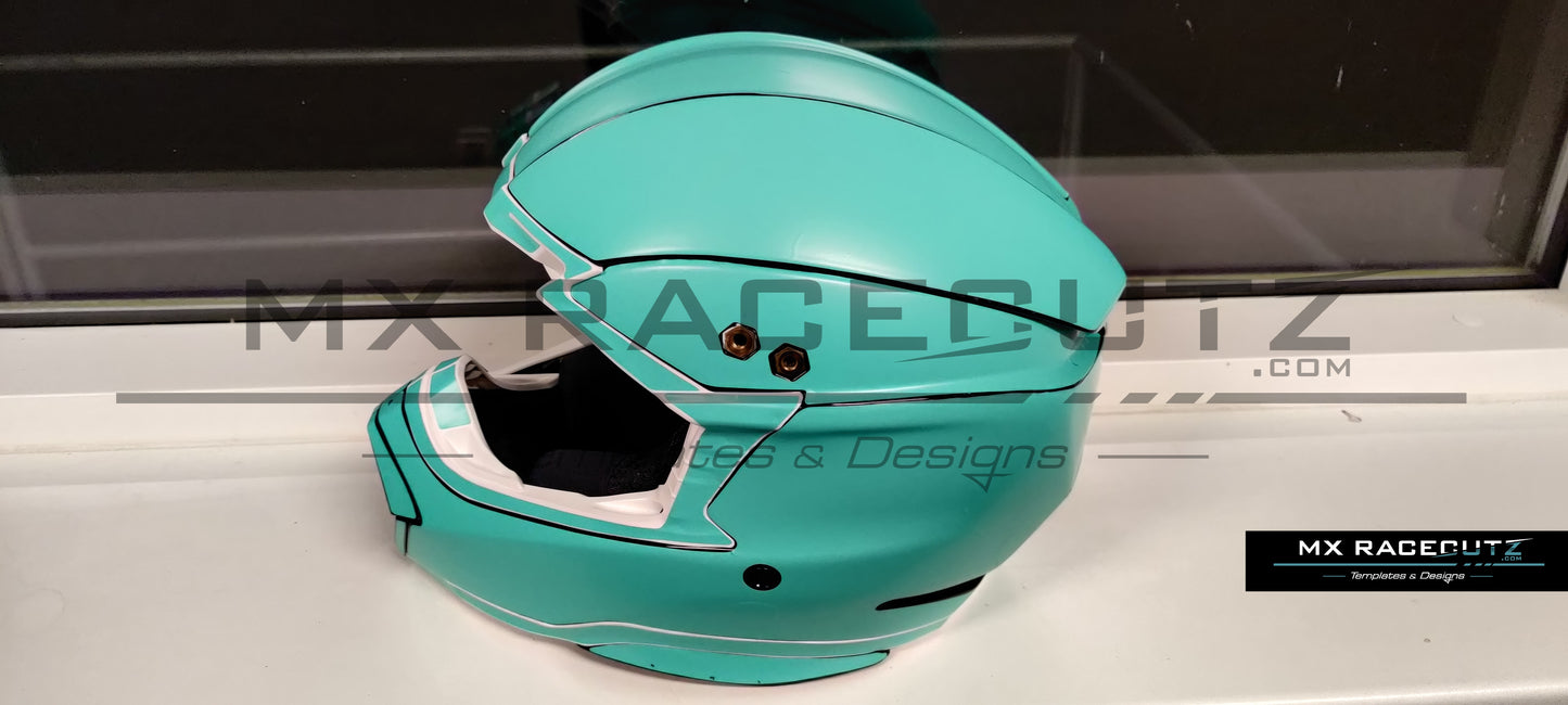 BELL MOTO 10 - SIZE XSMALL & SMALL TEMPLATES