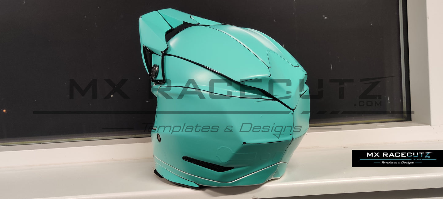 BELL MOTO 10 - SIZE XSMALL & SMALL TEMPLATES