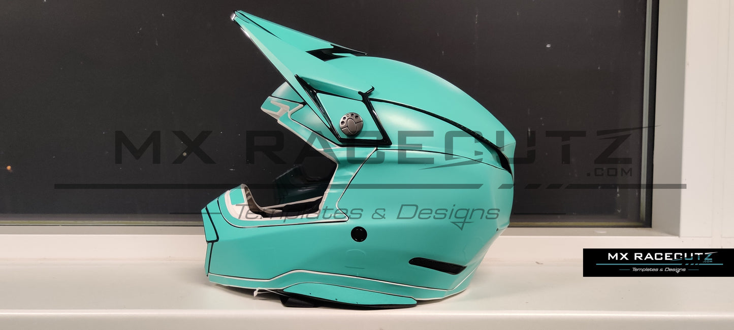 BELL MOTO 10 - SIZE XSMALL & SMALL TEMPLATES