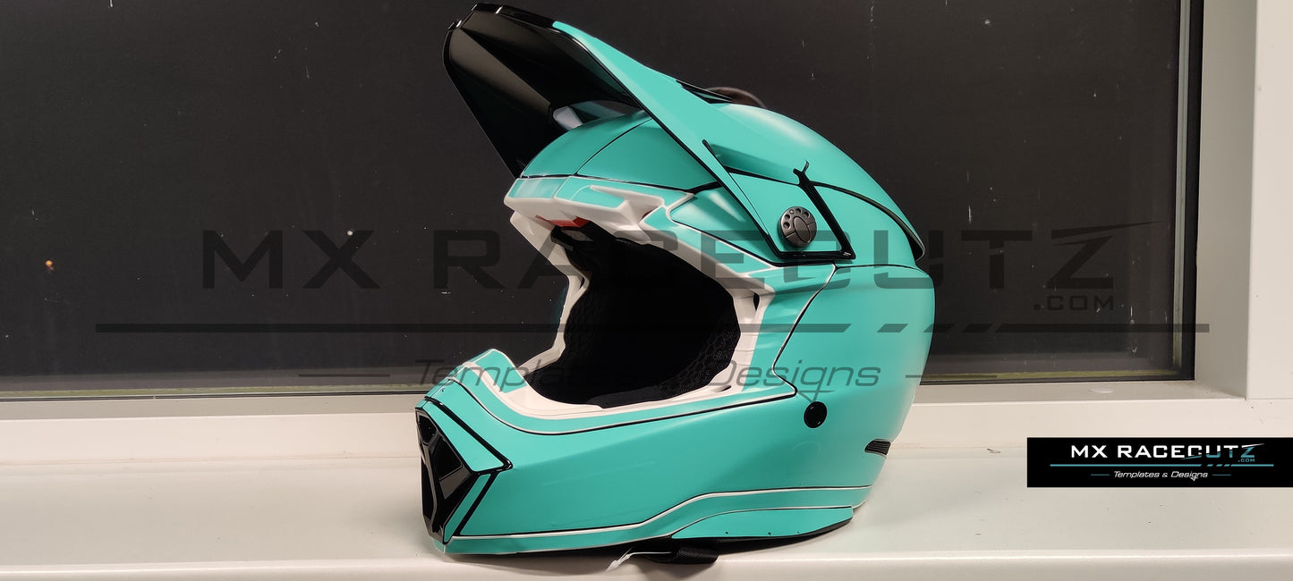 BELL MOTO 10 - SIZE XSMALL & SMALL TEMPLATES