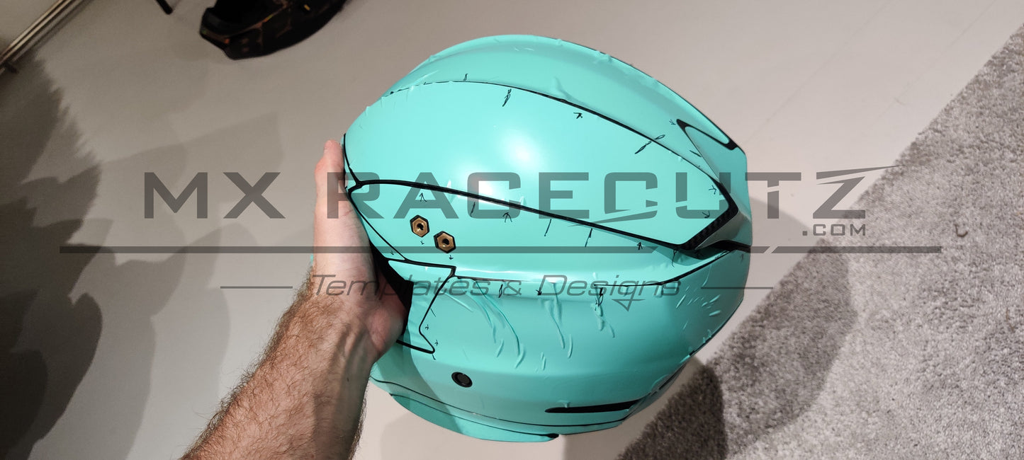 BELL MOTO 10 - SIZE MEDIUM & LARGE TEMPLATE