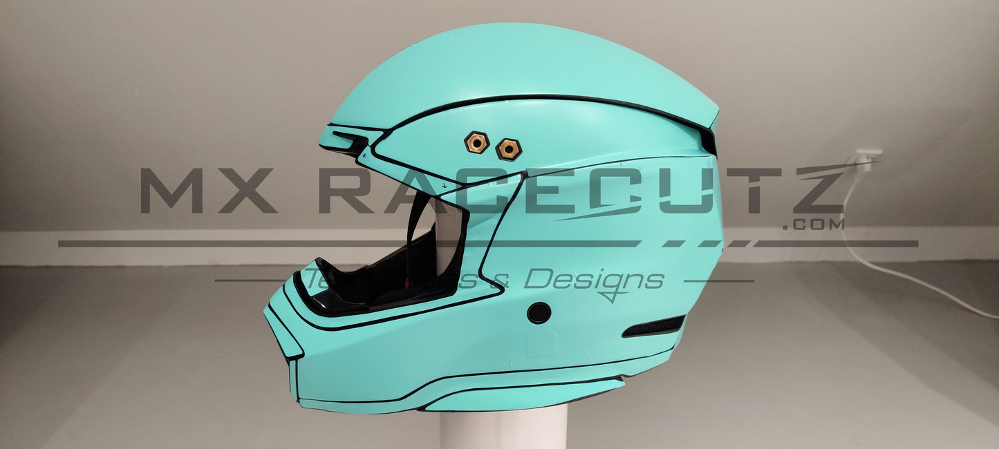 BELL MOTO 10 - SIZE MEDIUM & LARGE TEMPLATE
