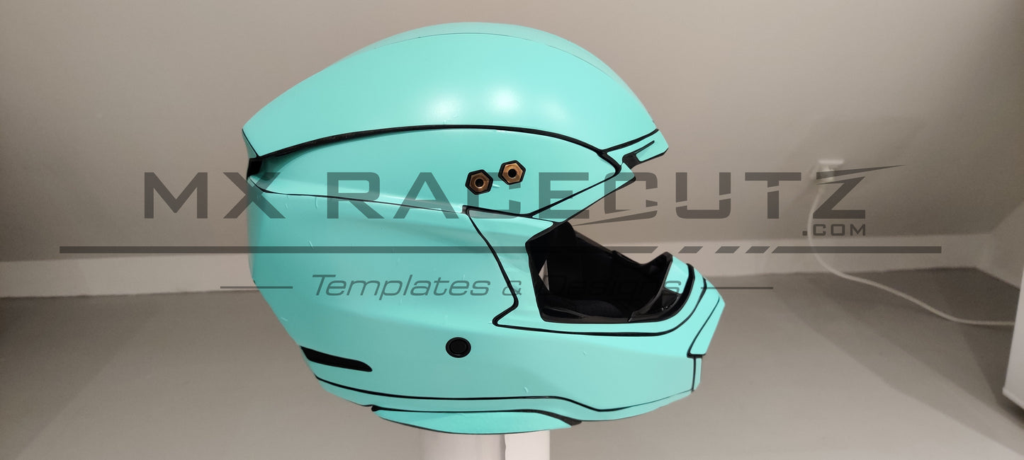 BELL MOTO 10 - SIZE MEDIUM & LARGE TEMPLATE
