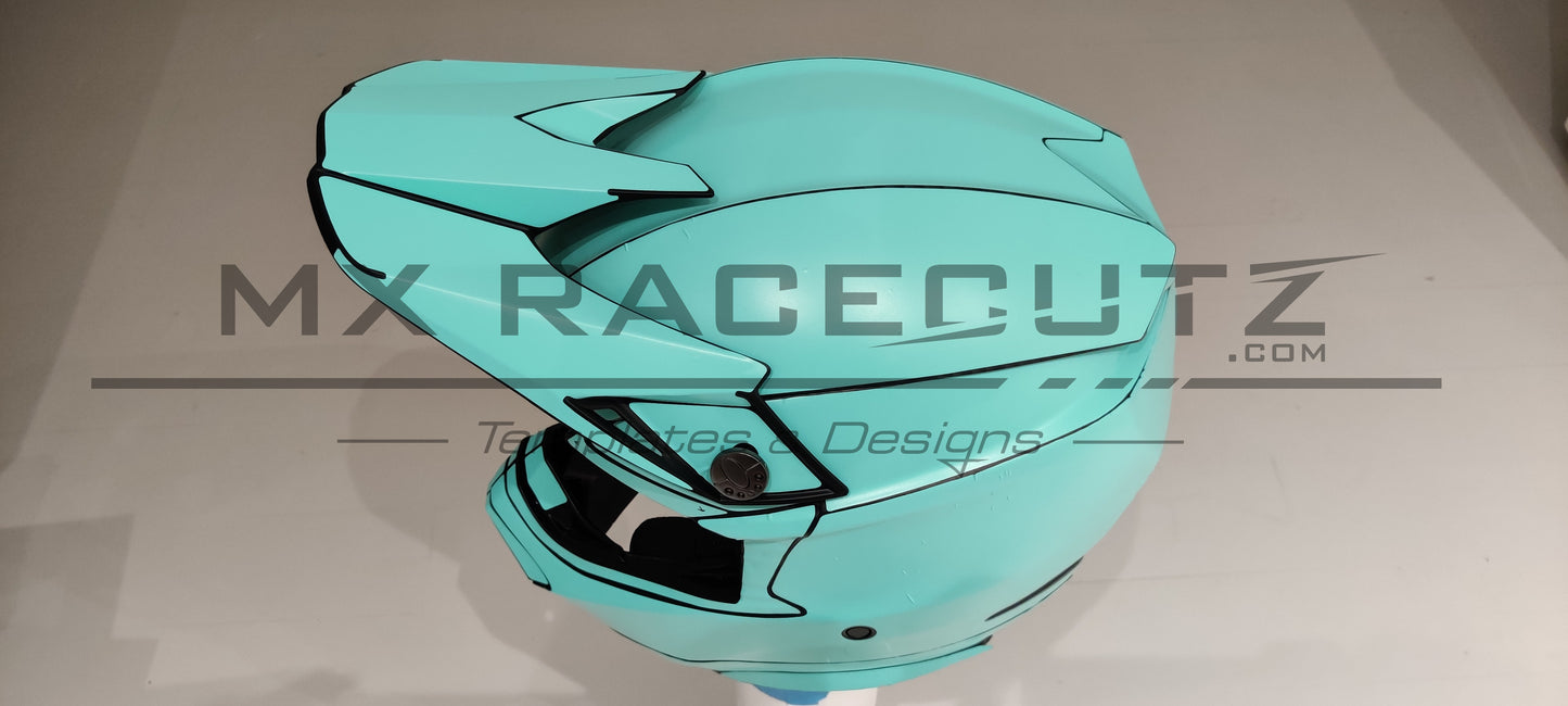 BELL MOTO 10 - SIZE MEDIUM & LARGE TEMPLATE