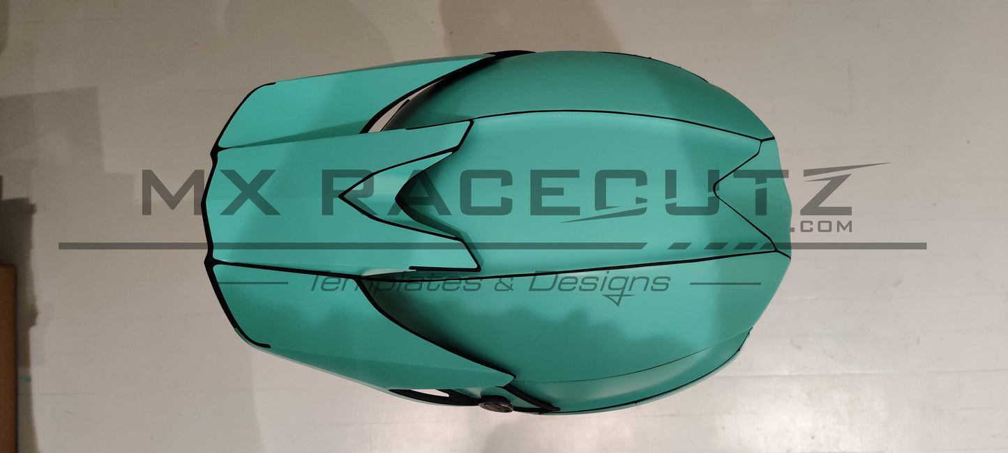 BELL MOTO 10 - SIZE MEDIUM & LARGE TEMPLATE