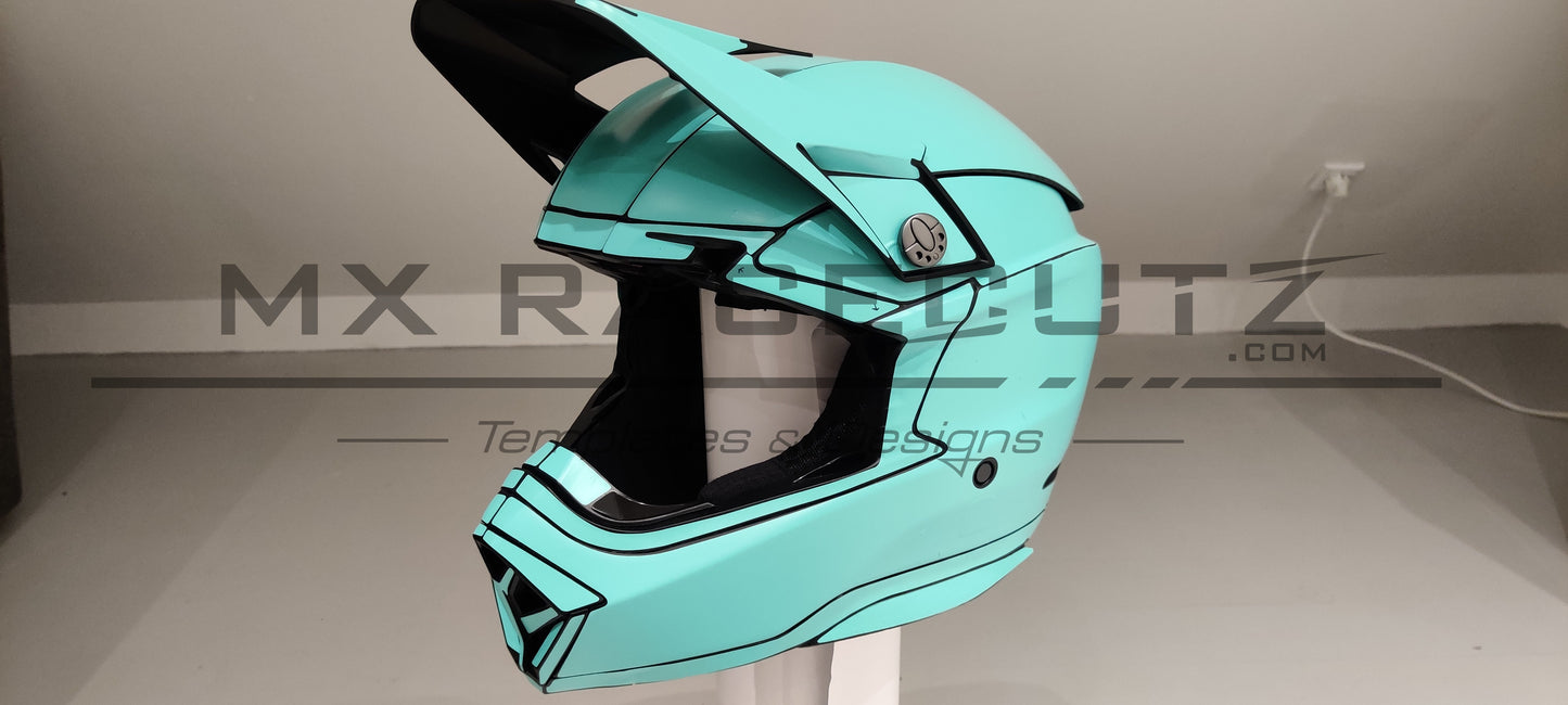 BELL MOTO 10 - SIZE MEDIUM & LARGE TEMPLATE