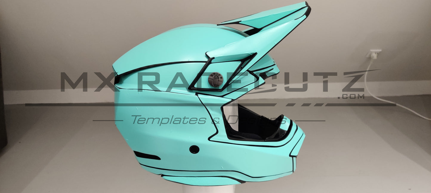BELL MOTO 10 - SIZE MEDIUM & LARGE TEMPLATE