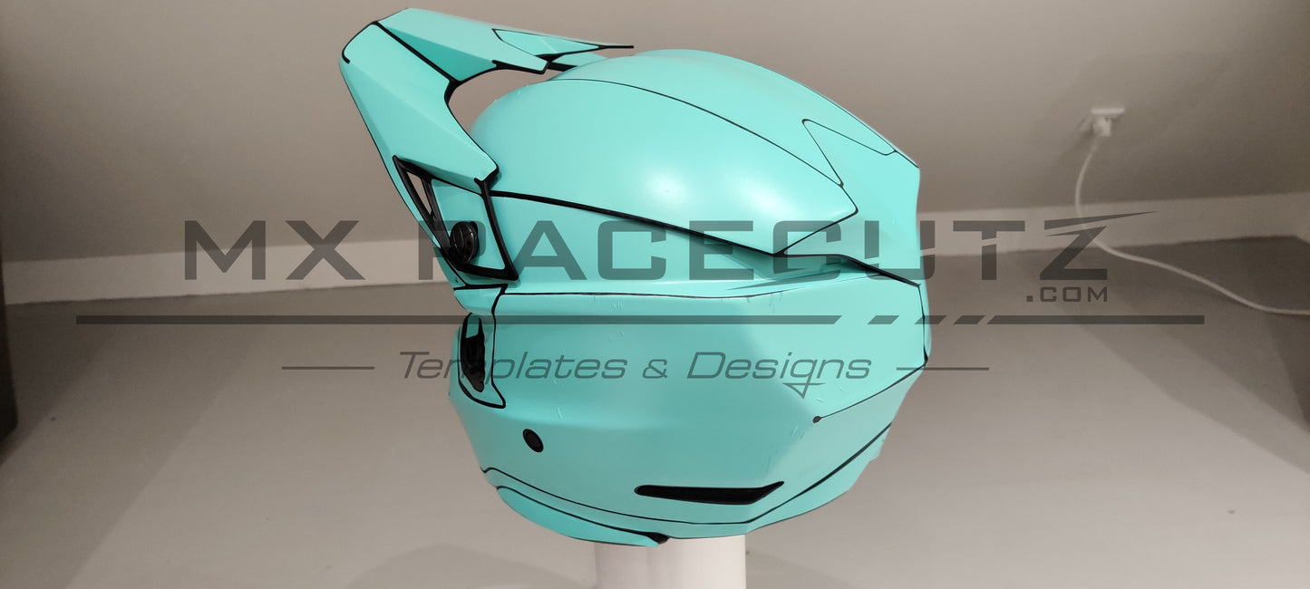 BELL MOTO 10 - SIZE MEDIUM & LARGE TEMPLATE