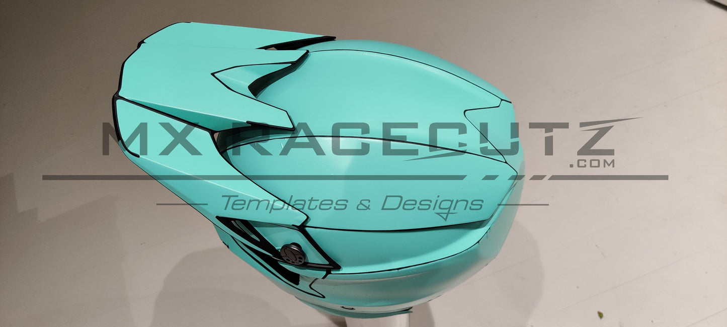 BELL MOTO 10 - SIZE MEDIUM & LARGE TEMPLATE