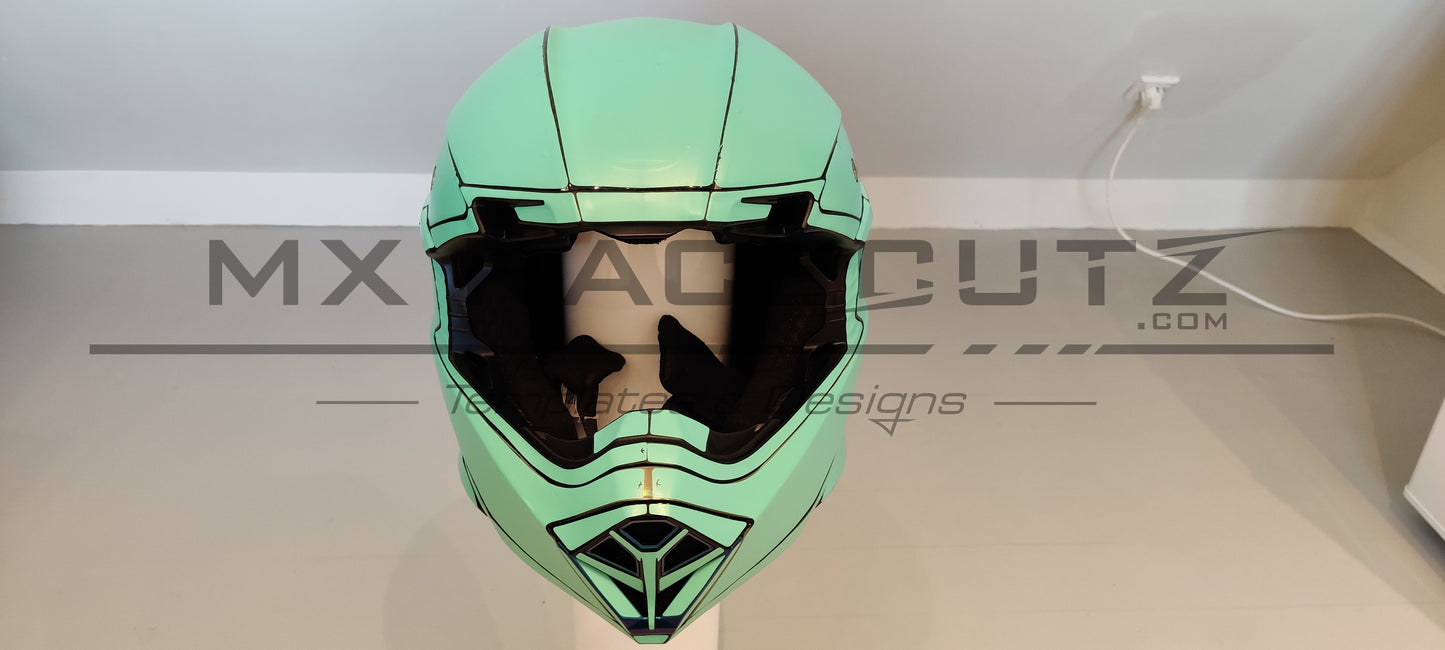 BELL MOTO 10 - SIZE XLARGE & XXLARGE TEMPLATE