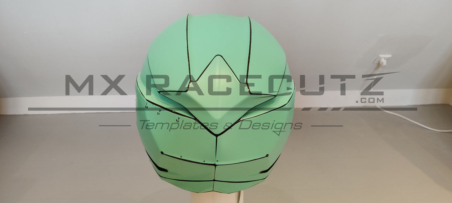 BELL MOTO 10 - SIZE XLARGE & XXLARGE TEMPLATE