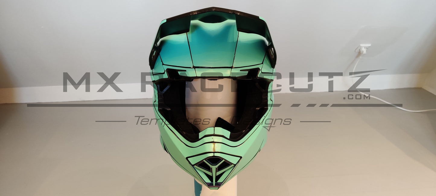BELL MOTO 10 - SIZE XLARGE & XXLARGE TEMPLATE