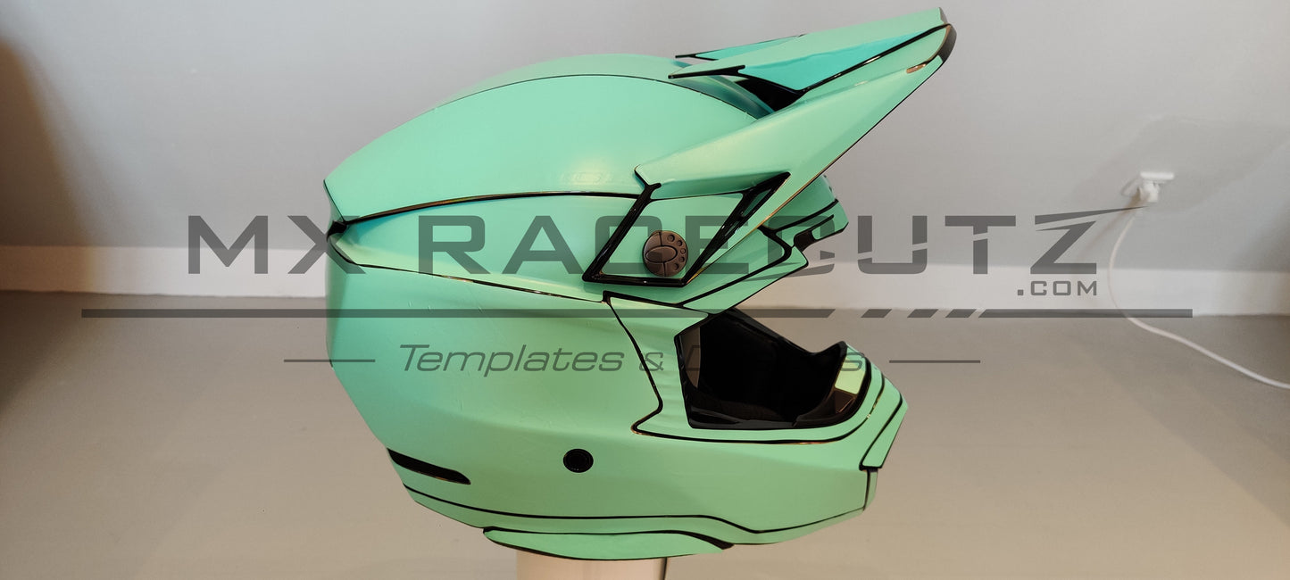 BELL MOTO 10 - SIZE XLARGE & XXLARGE TEMPLATE
