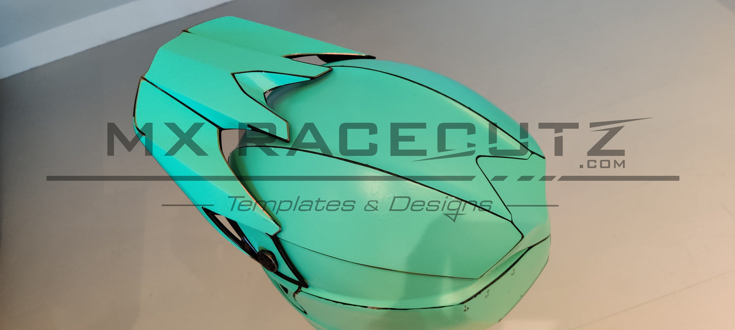 BELL MOTO 10 - SIZE XLARGE & XXLARGE TEMPLATE