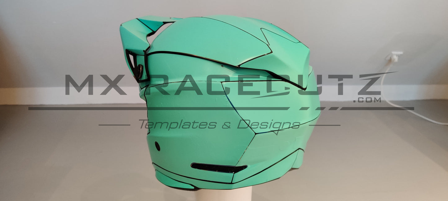 BELL MOTO 10 - SIZE XLARGE & XXLARGE TEMPLATE