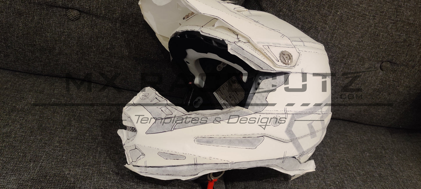 6D ATR 2 - SIZE MEDIUM & LARGE TEMPLATE