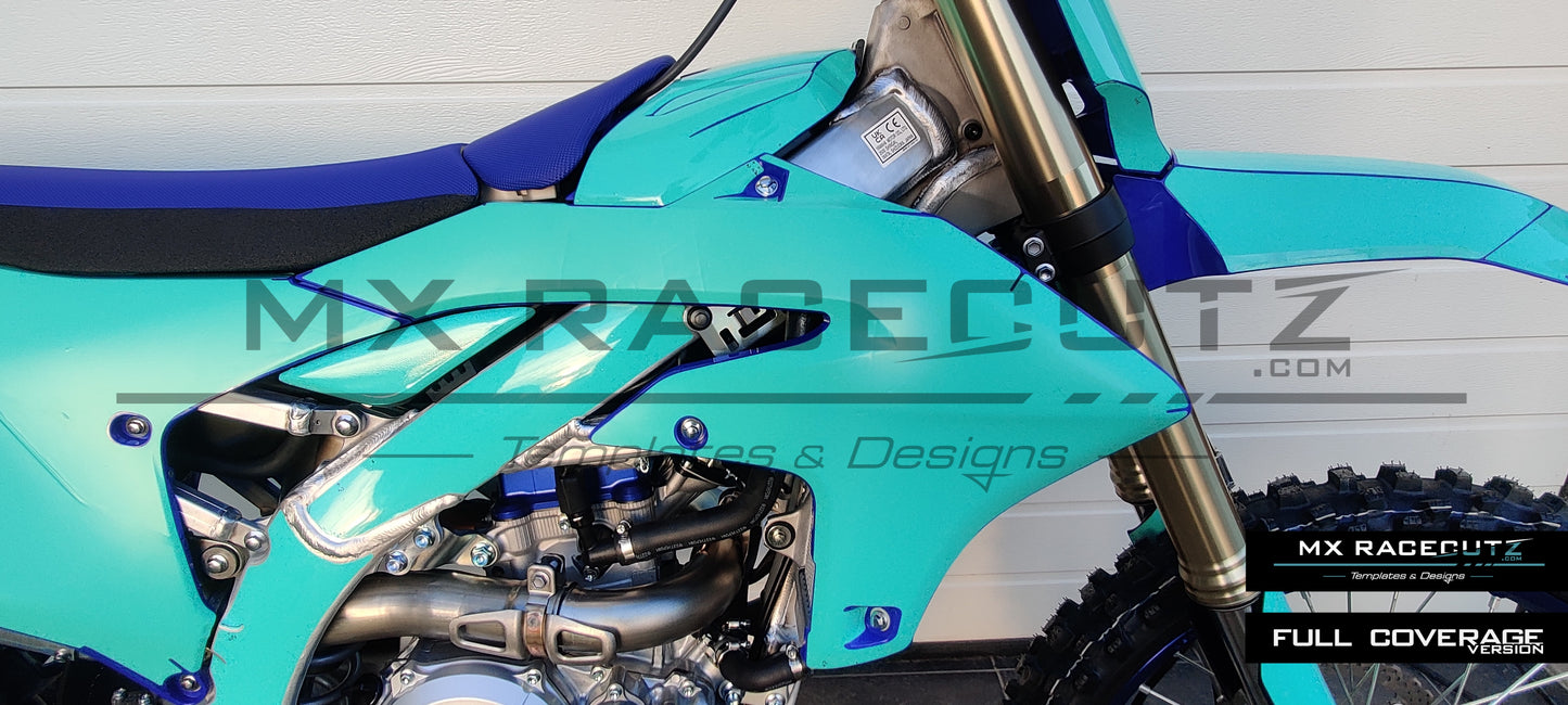 YAMAHA YZF 250 2024-2025 & 450 2023-2025 TEMPLATE