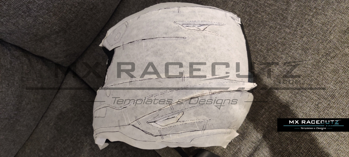 6D ATR 2 - SIZE XLARGE & XXLARGE TEMPLATE