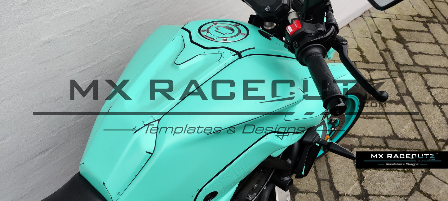 YAMAHA FZ & MT-07 2021-2024 TEMPLATE
