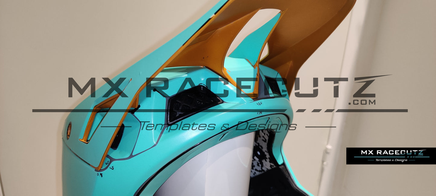 FOX V3-RS 2019-2023 - SIZE MEDIUM TEMPLATE