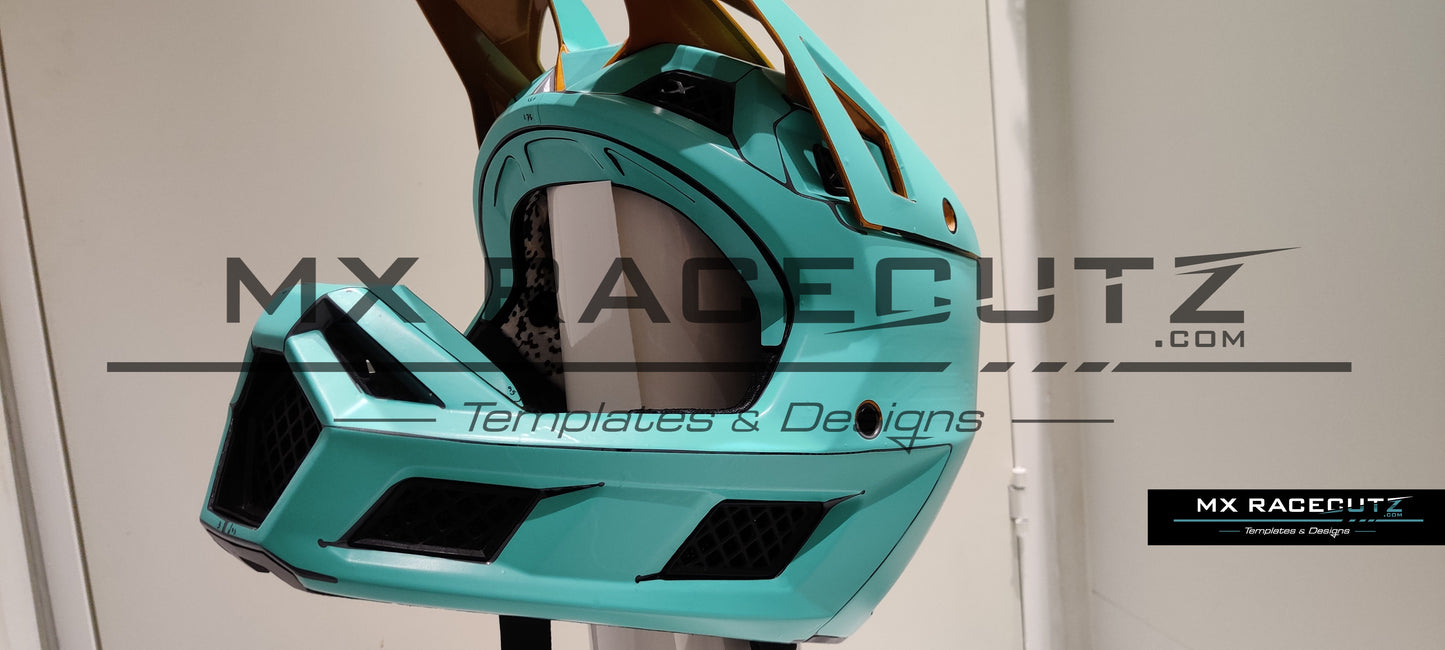 FOX V3-RS 2019-2023 - SIZE MEDIUM TEMPLATE