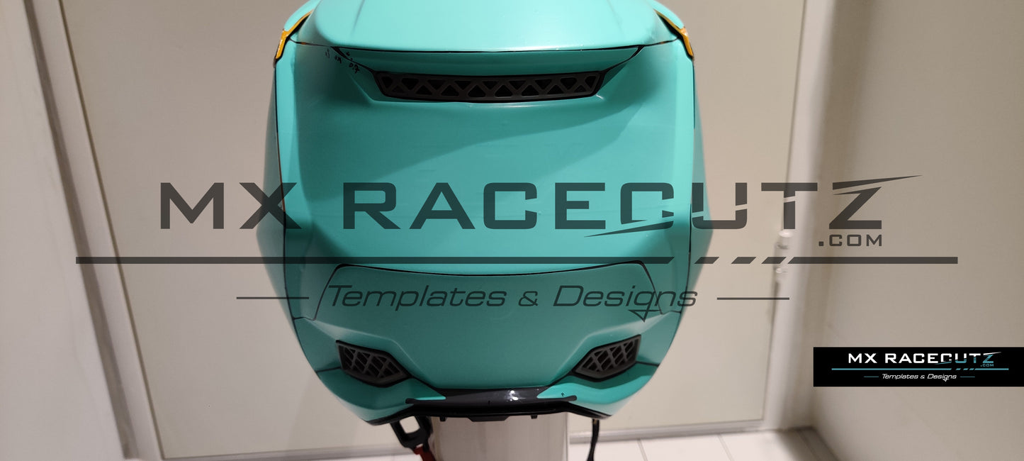 FOX V3-RS 2019-2023 - SIZE MEDIUM TEMPLATE