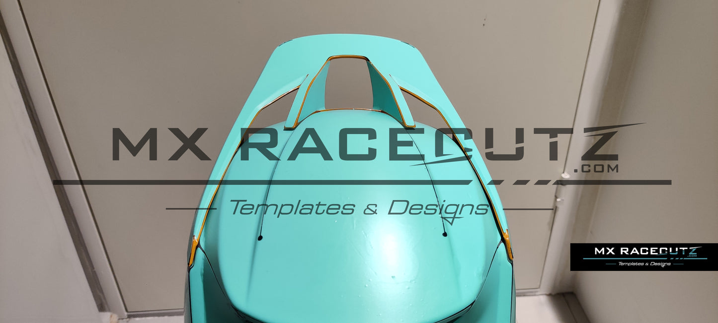 FOX V3-RS 2019-2023 - SIZE MEDIUM TEMPLATE