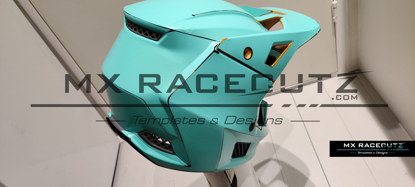 FOX V3-RS 2019-2023 - SIZE MEDIUM TEMPLATE
